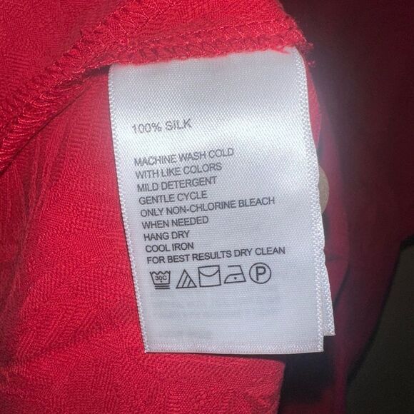 Tommy Bahama 100% Silk Solid Tropic Isle Short Sleeve Camp Collar Woven XXXL - Picture 8 of 11